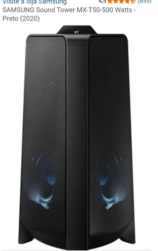 Caixa som Samsung 500w