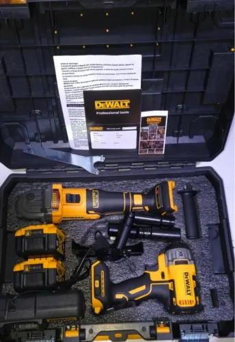 Kit de chave de impacto/Esmerilhadeira DEWALT