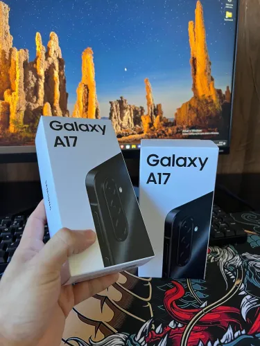 Samsung galaxy A17 128 gb 4 ram contém NFC LACRADO VALOR : 850,00