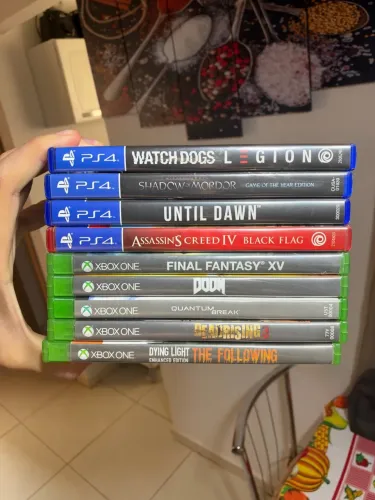 Jogos para PS4 e Xbox semi novos