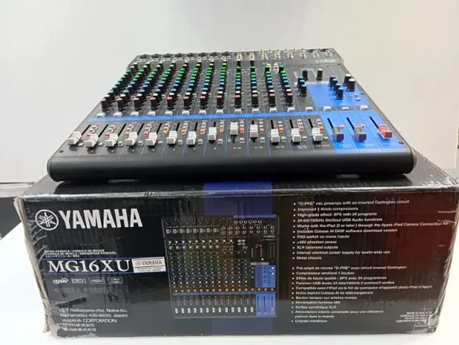 MESA ANALOGICA  MARCA : MG16 XU  POUCO USO NA CAIXA