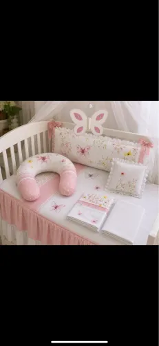 Kit berço completo menina 