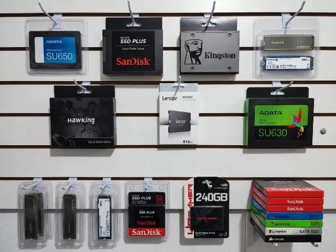 SSDs e HDD - Armazenamentos Novos