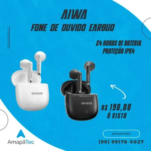 Fone de Ouvido Aiwa  Bluetooth