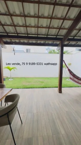 Leo vende, casa ,  bairro Sim, 3\4 suíte, closet, goumert 