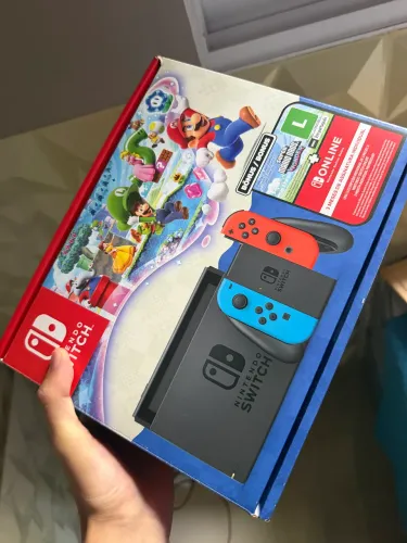 Nintendo switch v2 nunca aberto