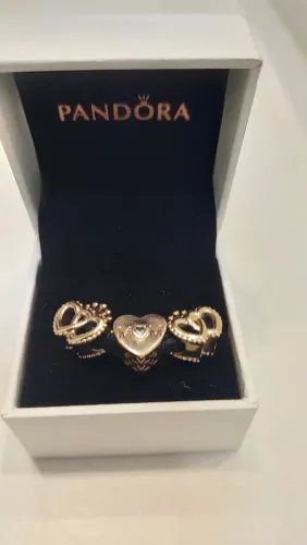Trio Charms Originais Pandora