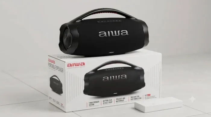 Caixa De Som Aiwa Boombox