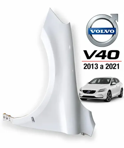 Paralama Dianteiro esquerdo Volvo V40 2013 a 2021 Original