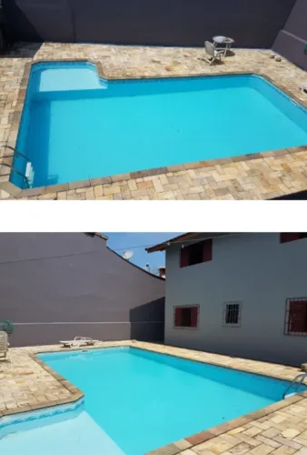Casa com piscina em Belas Artes, Itanhaém, 4 quartos