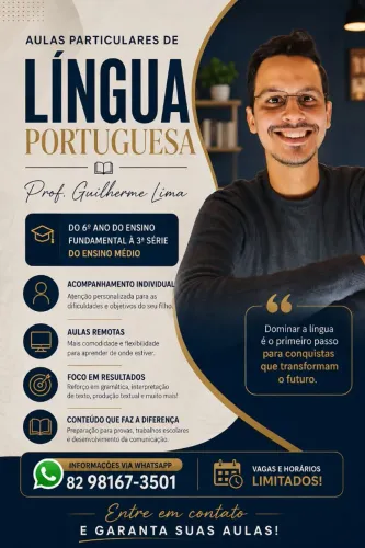 Aulas Particulares de Reforço