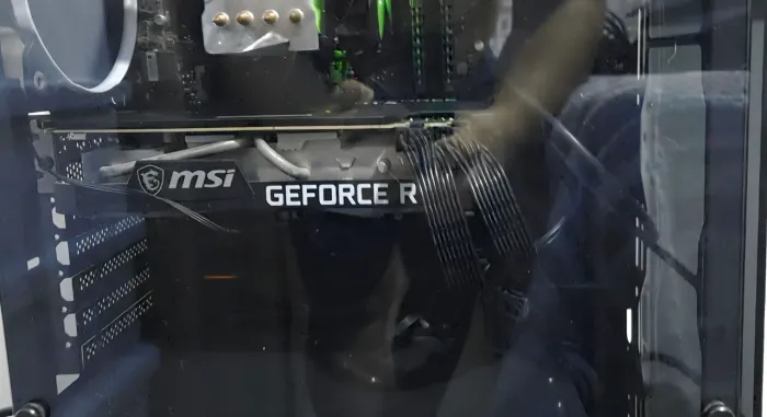 Placa de vídeo RTX 3070 msi dual fan