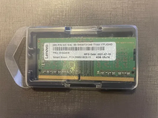 Memoria Ram Notebook 4 GB - Lenovo  DDR4 (3200mhz) SO-DIMM 