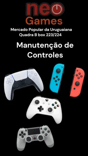 Reparo Nintendo Switch (Joy Con) / desbloqueio