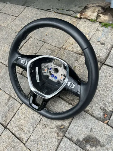 Volante em couro - original da Volkswagen 