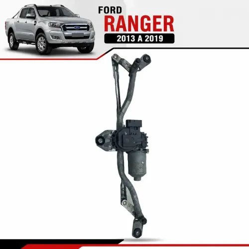 motor e articulador limpador para brisa ranger 2013 a 2019