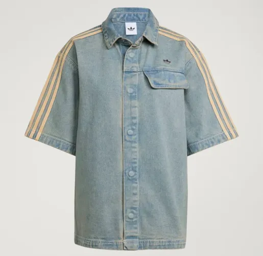 Camisa Jeans Adidas Originals