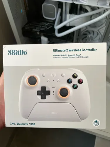 Controle sem fio 8BitDo Ultimate 2 - NOVO LACRADO