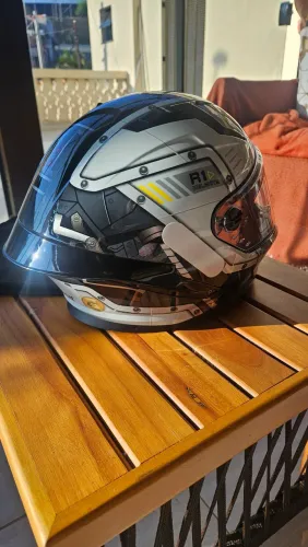Capacete GP Tech Pilot Star Trek Tam. 57 - Novo, Nunca Usado