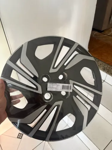 Kit 4 Calota Aro 15 Onix 2024 Esportiva Antiperda GM