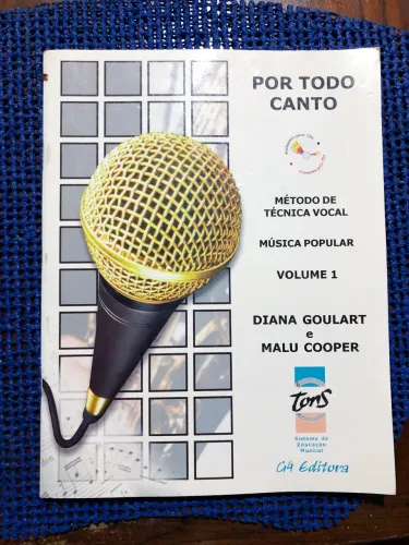 Livro Por Todo Canto Vol 1 - Técnica Vocal (Com os 2 CDs)