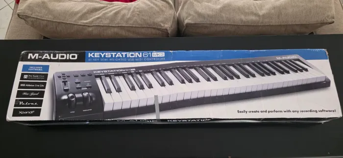 Teclado Controlador M-Audio Keystation 61 MK3