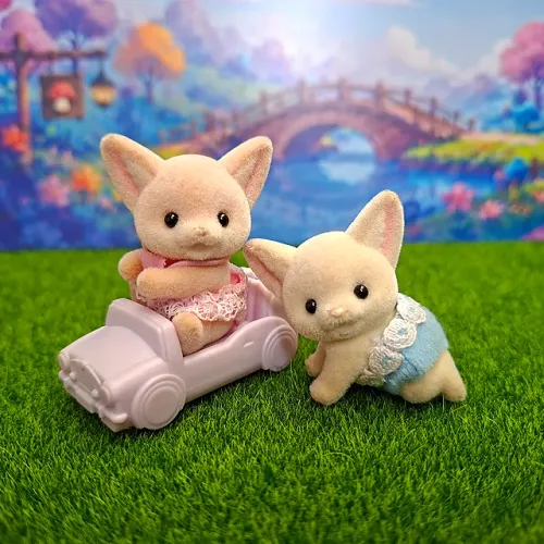 Sylvanian Families - Gêmeos Bebês Raposa do Deserto