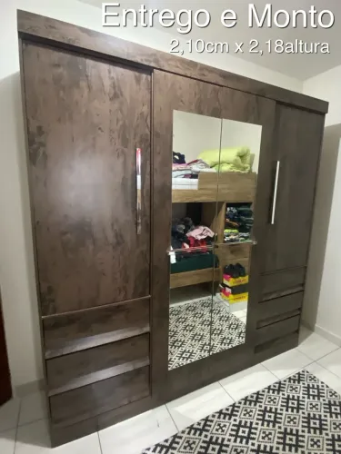Guarda Roupa casal SemiNovo ENTREGO E MONTO