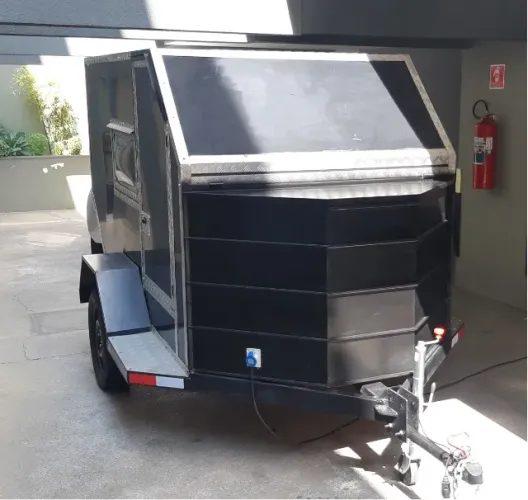 Mini trailer camping