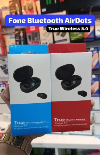 Fone Sem Fio AirDots Display Digital LED