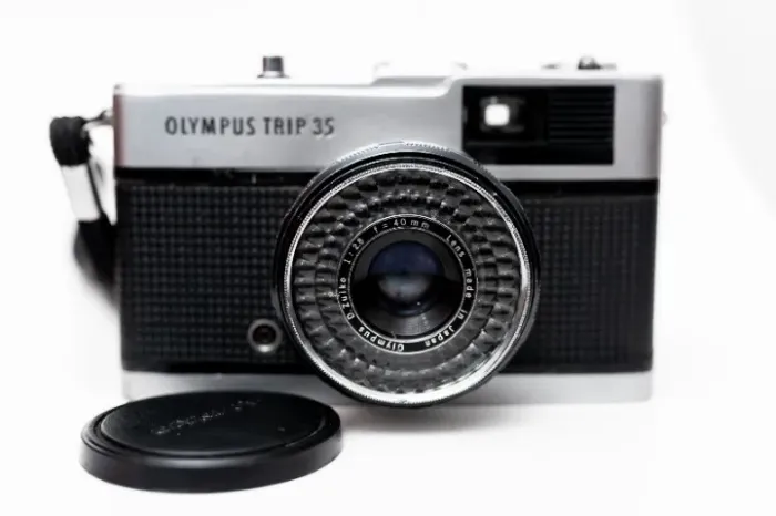Olympus trip 35 em ótimo estado.