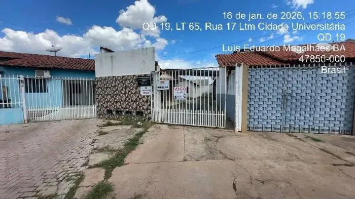 Imóvel selecionado Casa no Universitario, Luis Eduardo Magalhaes - BA, Nº 144, 2 quartos,