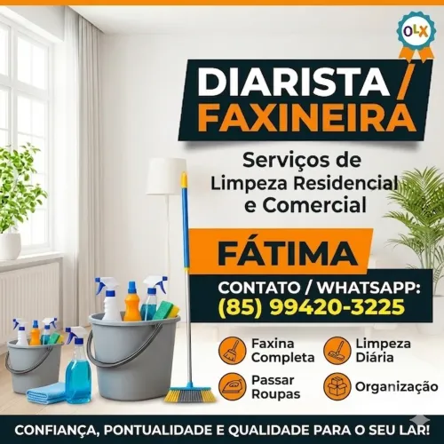 Diarista/Faxineira