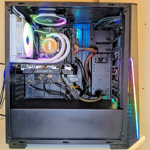 PC Gamer Top, i7 de 8ª, GTX 1660 Super, 24 Gb Ram, NVME de 512 GB, Water cooler (Parcelo)