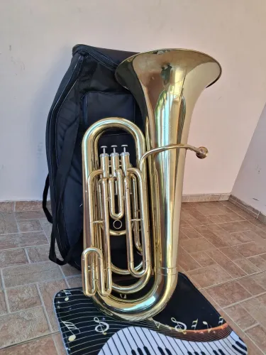 Tuba Weril Sib J370 3/4 + Bocal Jc Custom + Case