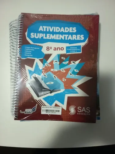 Livros SAS 8º ano - Coleção Integrada 2026: Livros 2 e 3