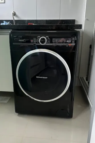 Lava e Seca BRASTEMP Preta lava 10kg seca 6kg