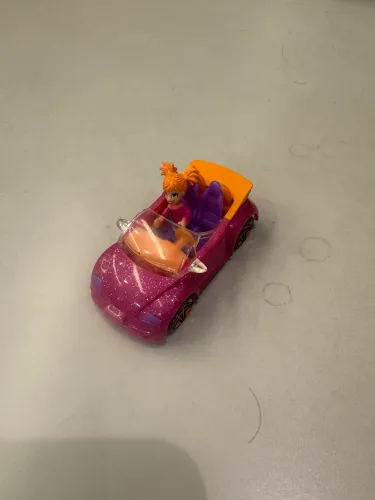 Carro da Polly Pocket anos 2000 coleção 