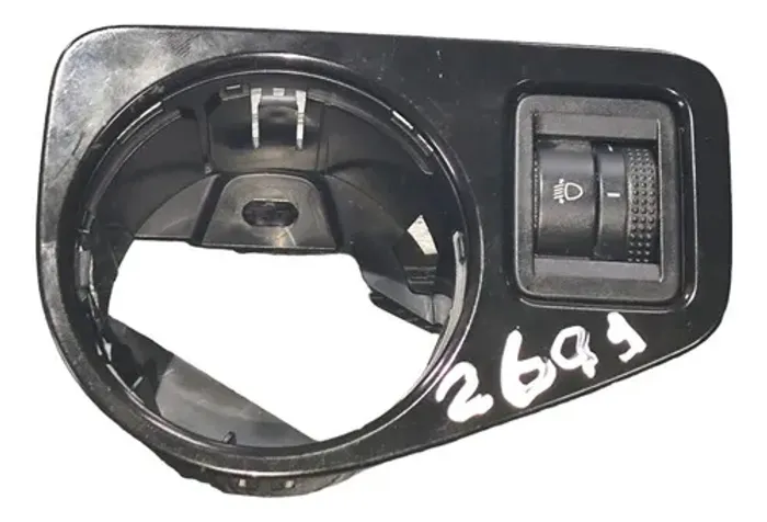Moldura Regulagem Faróis Vw Golf 2015 2016 2017  Esquerdo