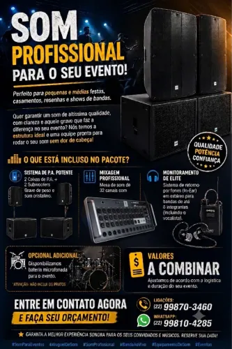 Som para eventos