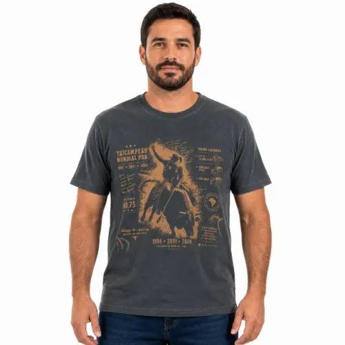 Camiseta Country Masculina Premium 100% Algodão Rodeio Barretos