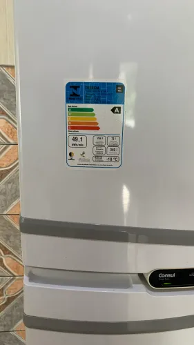 Geladeira, 340 litros cônsul 2 portas frost free classe A.