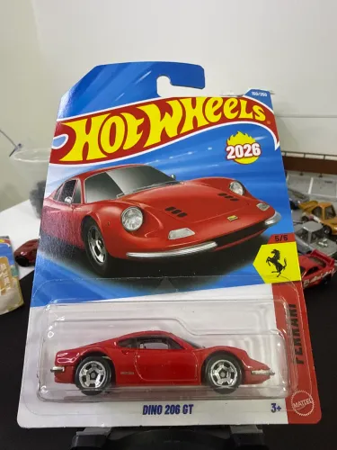 Hotwheels ferrari Dino 206 gt