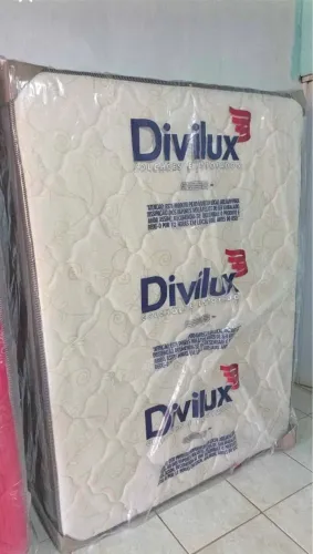 Cama box com molas (novo) 