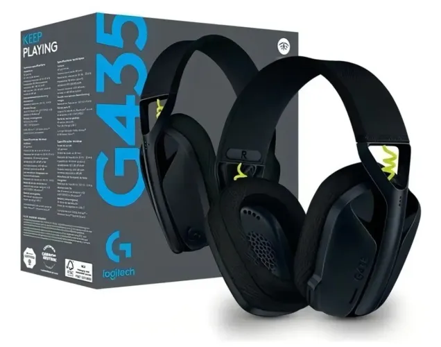Headset Gamer Sem Fio Logitech G435