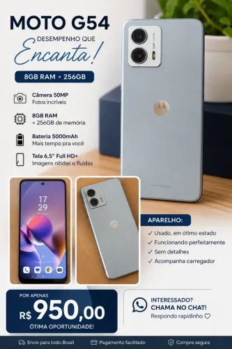 Lindo moto g 54