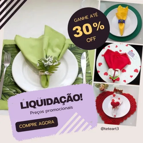Vendo suplas e jogos americanos