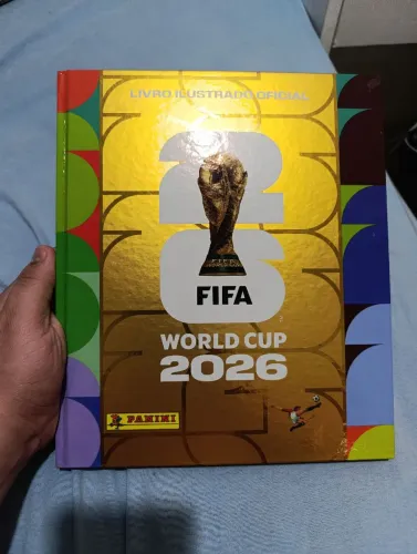 Álbum dourado copa 2026 completo