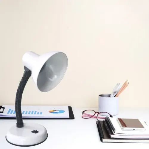 Luminária de Mesa LED Bivolt 35 cm para Quarto ou Escritório