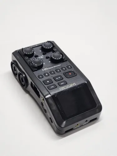 Gravador De Áudio Zoom H6 Handy Recorder (Usado)